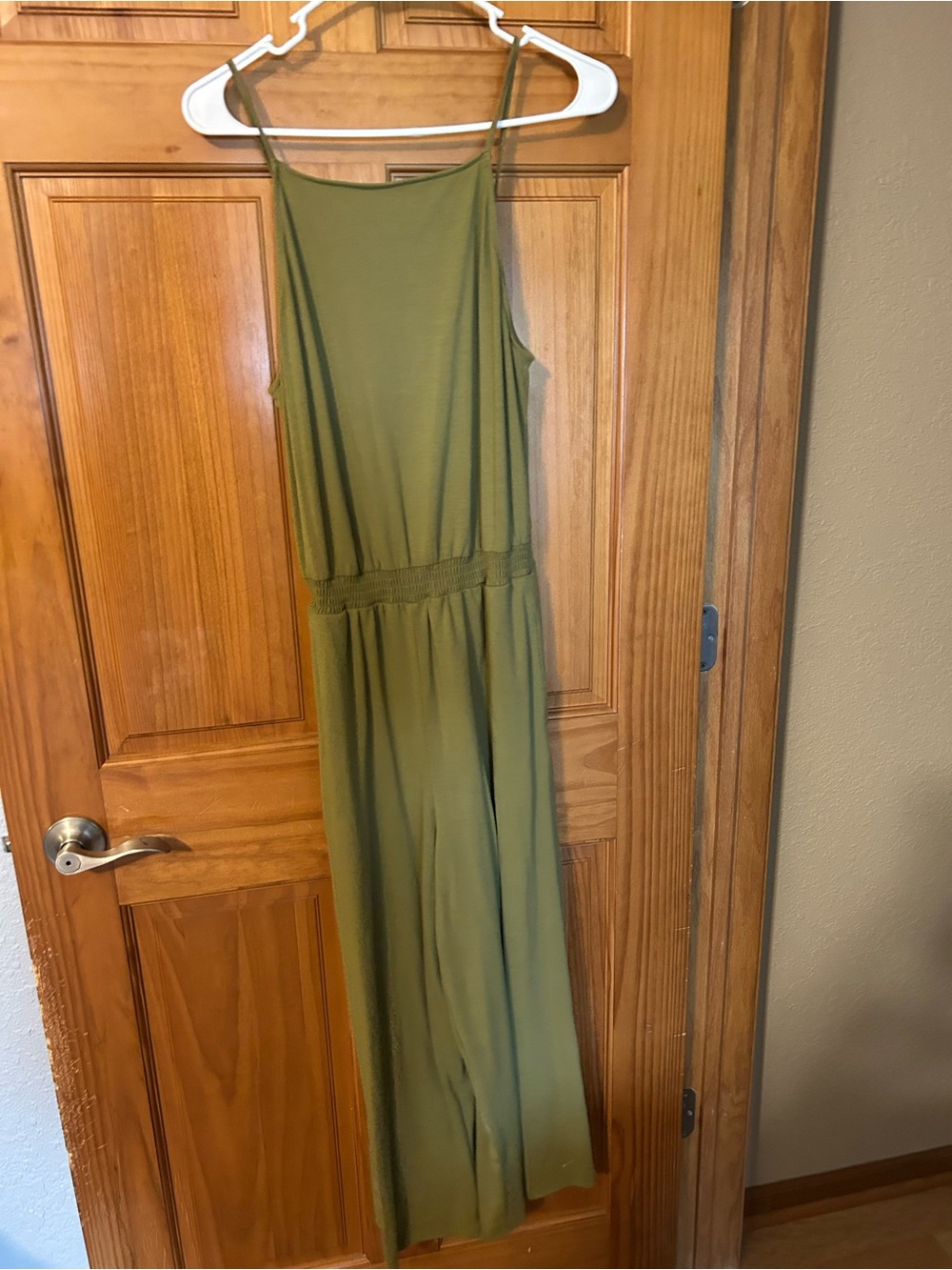 a new day Olive Green Wide-Leg Jumpsuit